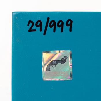 Non-Violence Art Project, "Non-Violence Twilight Blue".