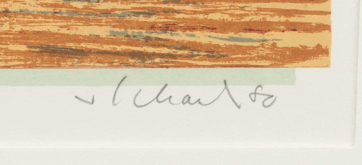 PHILIP VON SCHANTZ, färgserigrafi, signerad och numrerad 86/90, daterad -80.