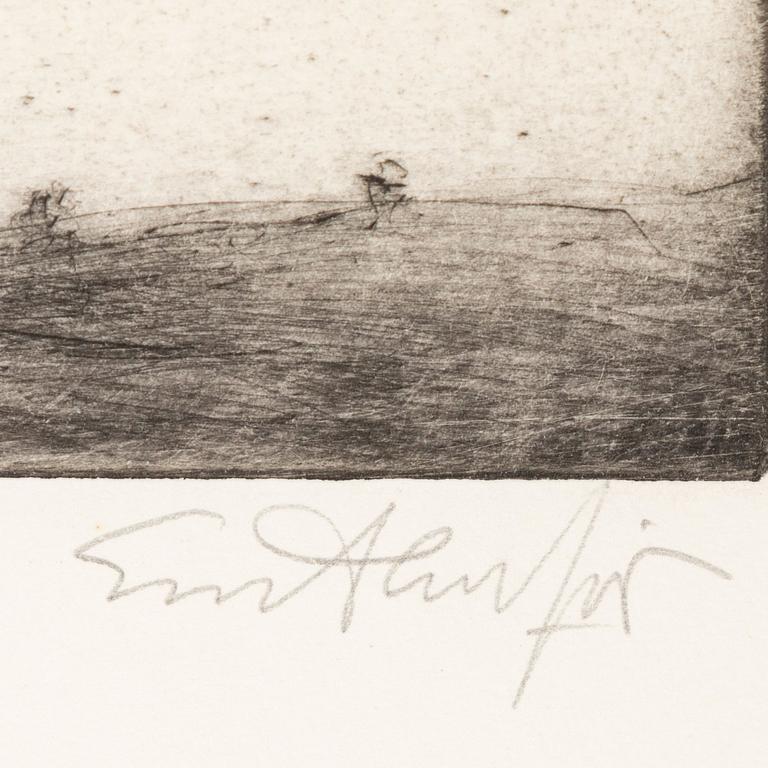 Evert Lundquist, "Den svarta fågeln".