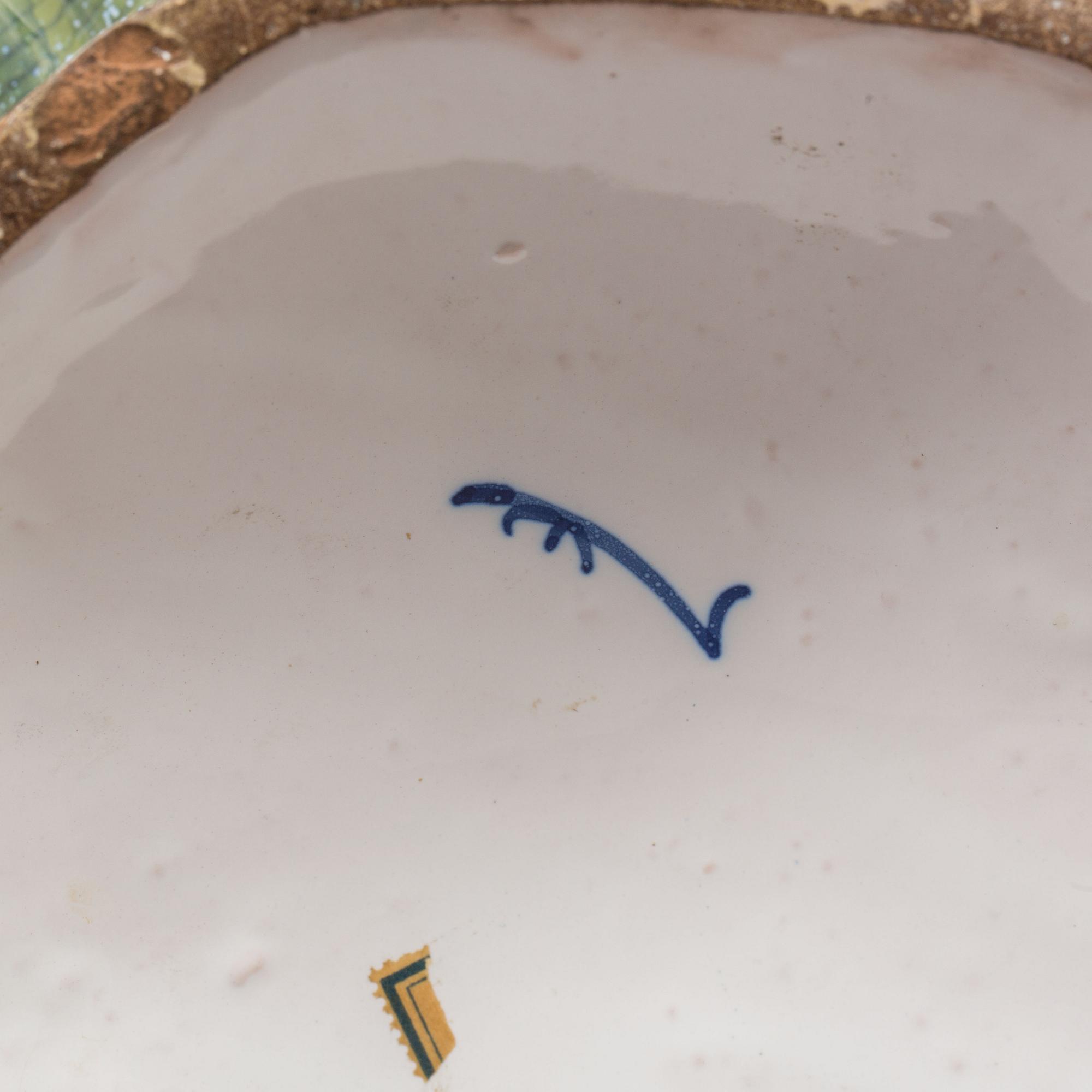 VASER, ett par, Delft 1800-tal, fajans.