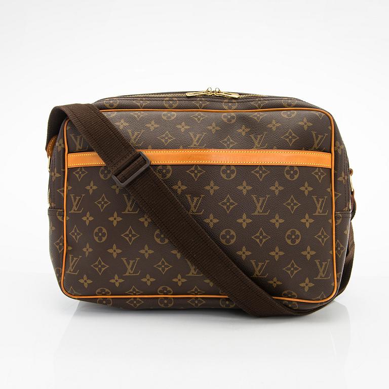 Louis Vuitton, a Monogram Canvas 'Reporter GM' bag.
