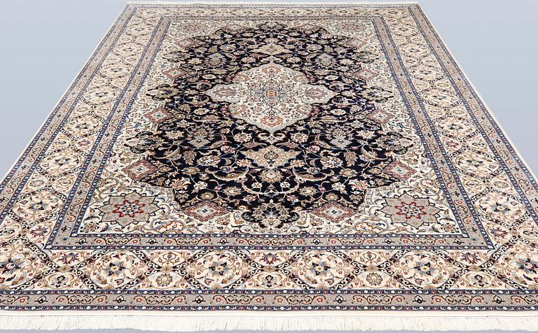 Matta, Nain, part silk, 294 x 200 cm.