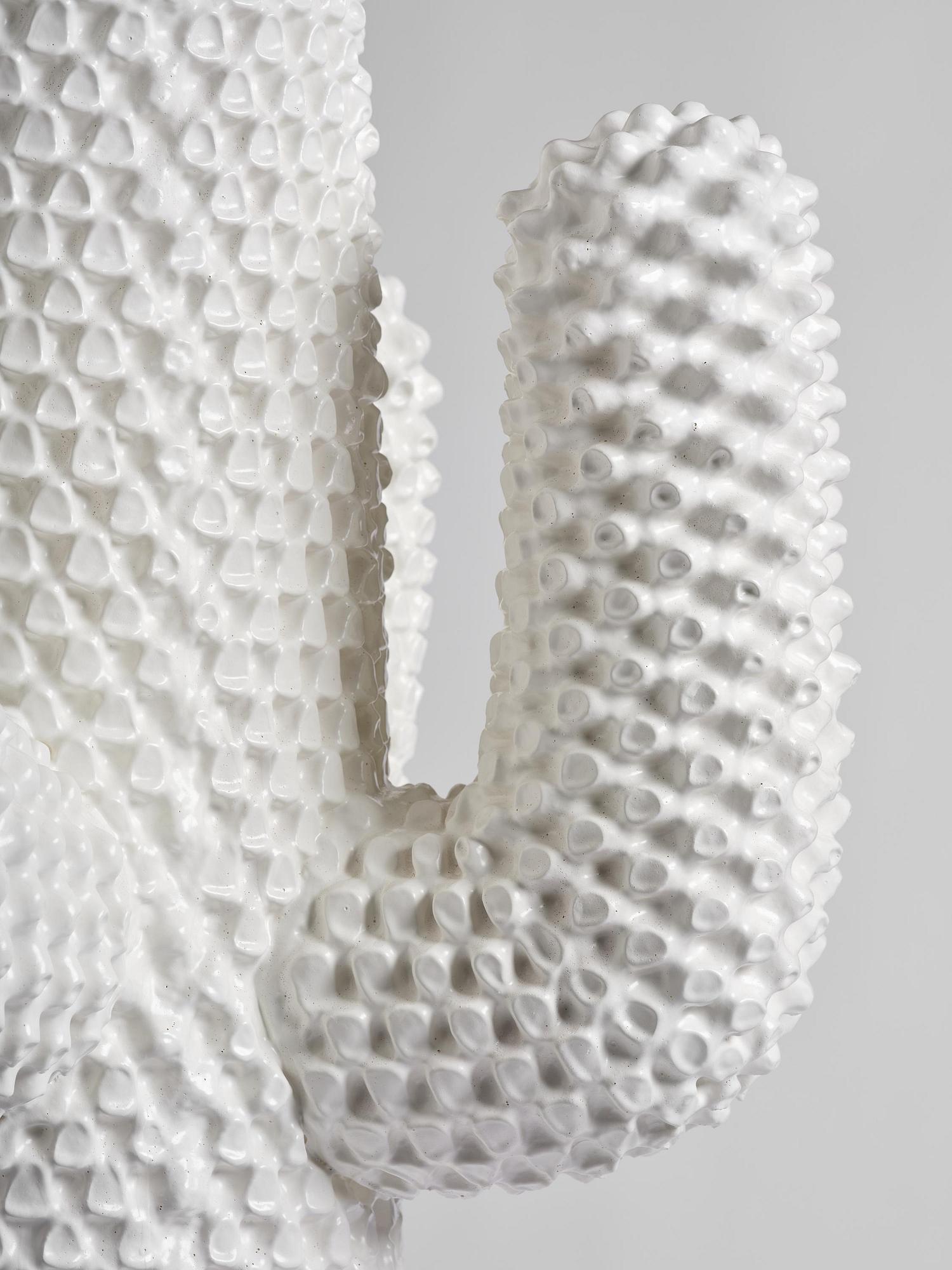 Guido Drocco & Franco Mello, a "Cactus" (Biancocactus) coat hanger/sculpture, ed. 96/250, Gufram, Italy, post 2018.