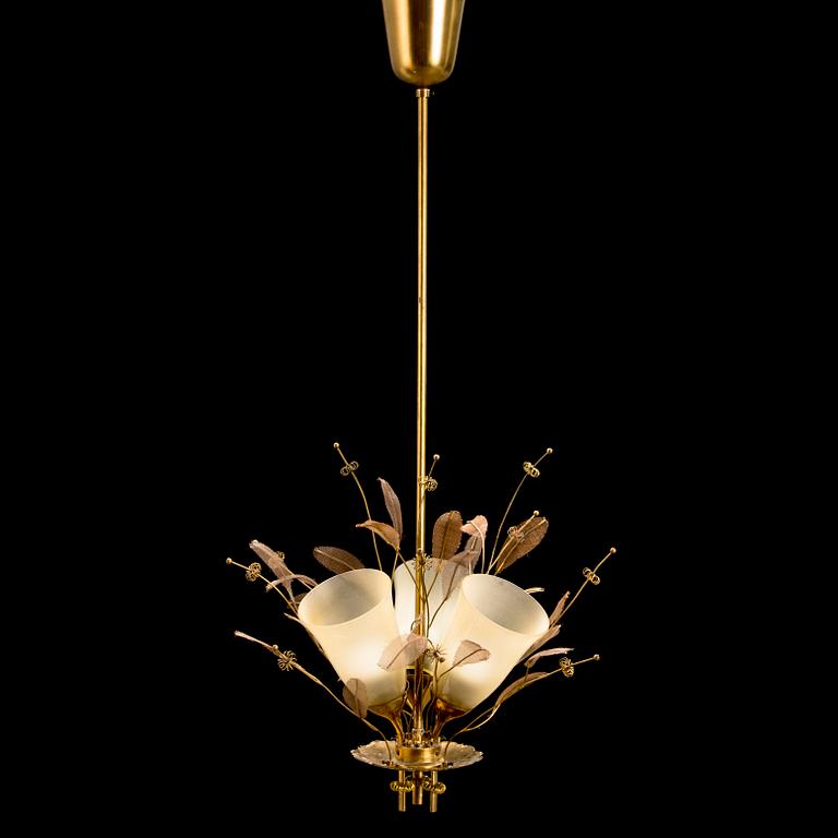 A mid-20th century pendant lamp model 9029/3 for Taito Oy, Finland.