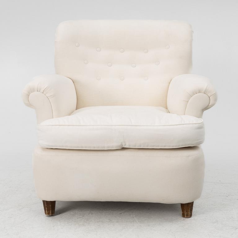 Josef Frank, fåtölj, modell 336, Firma Svenskt Tenn.