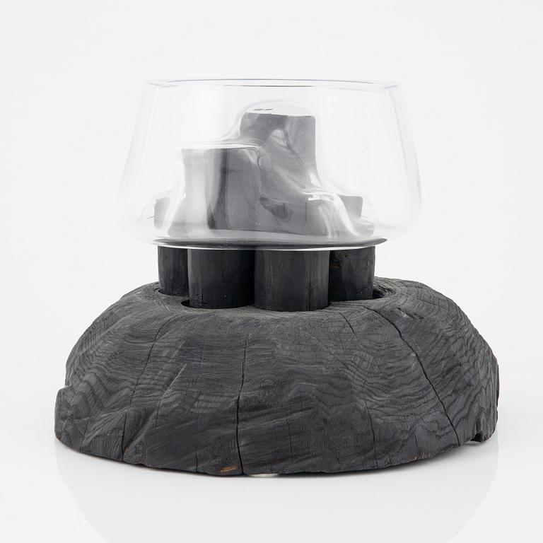 Co-Lab (Markus Emilsson, Camilla Carnmo, Carl-Oscar Karlsson), skulptur,  "Allt Smör i Småland" 2016.