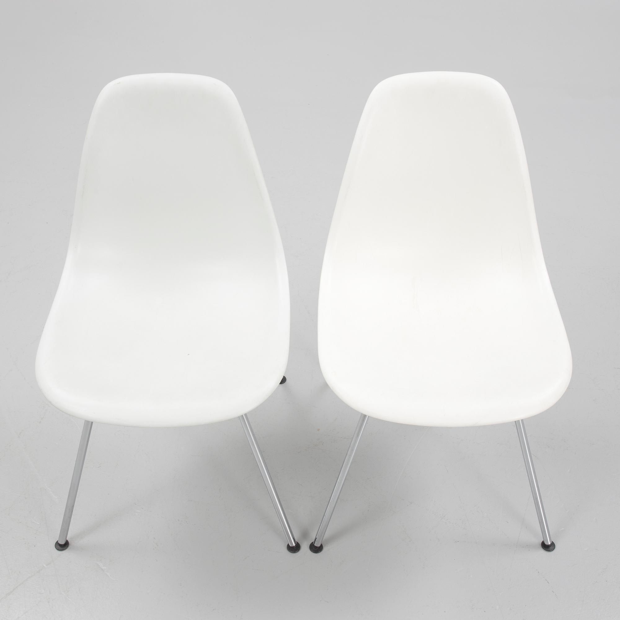 Charles & Ray Eames, stolar, 6 st, "DSX Plastic Chair", Vitra.