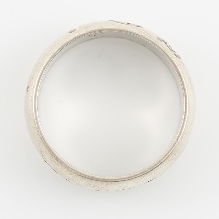 Bulgari, ring, silver "Save the children",