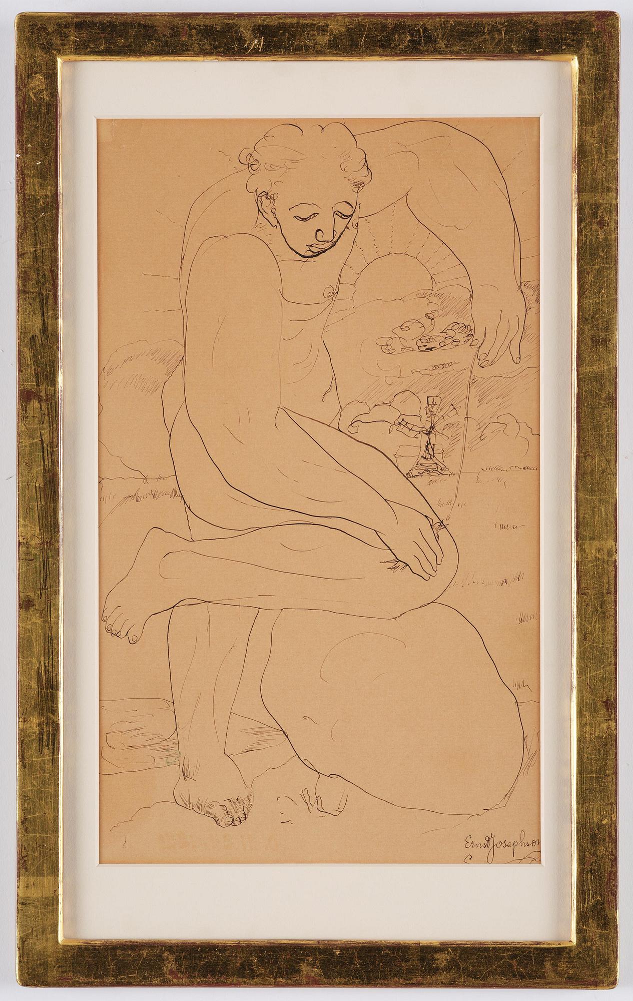 Ernst Josephson, "Papageno (The Bird Catcher)".