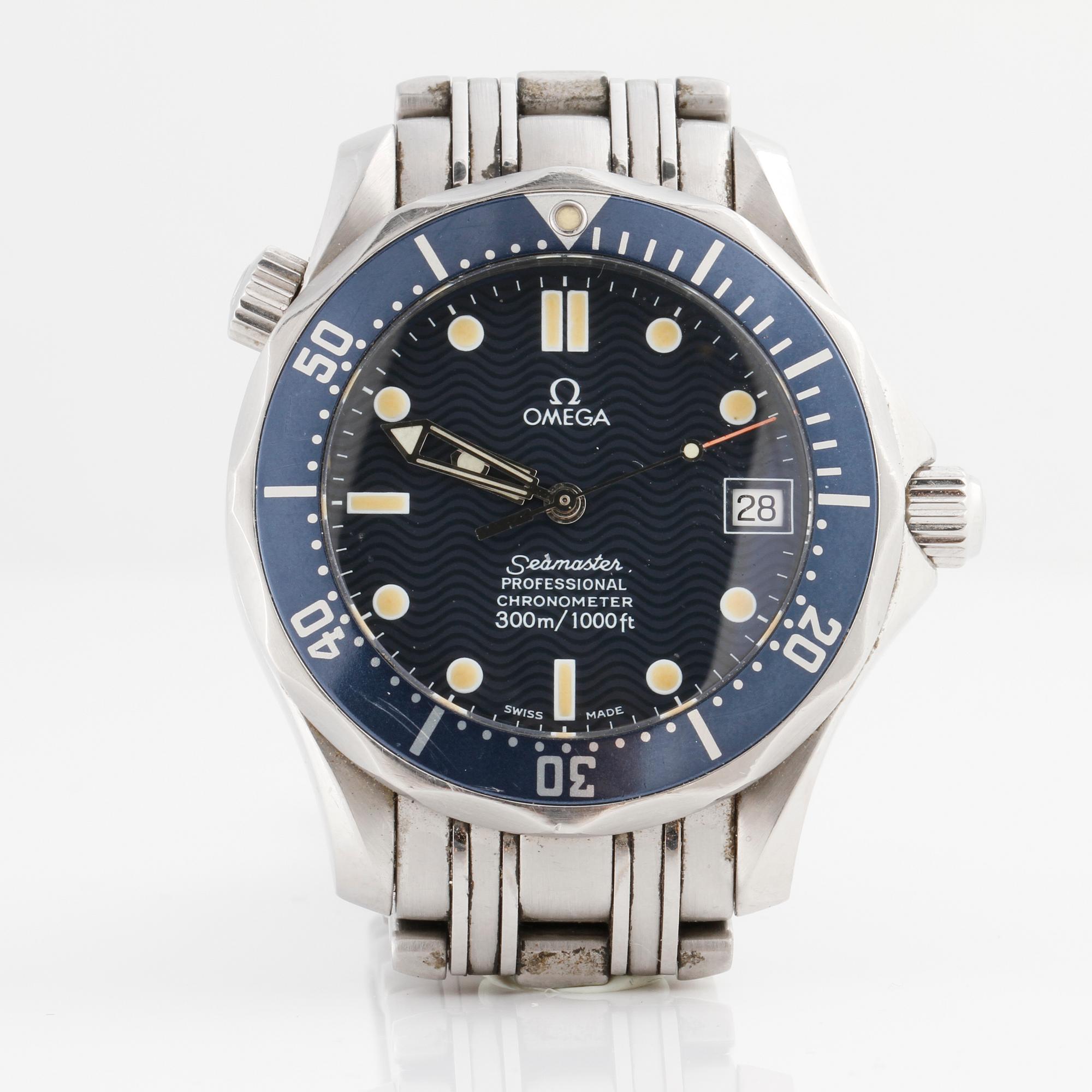 OMEGA, Seamaster Professional (300m/1000ft), Chronometer, armbandsur, 36 mm,