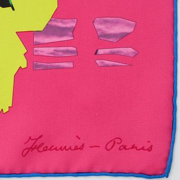 HERMÈS, a silk scarf, "Pierre Loti ou l'Ame Voyageuse".