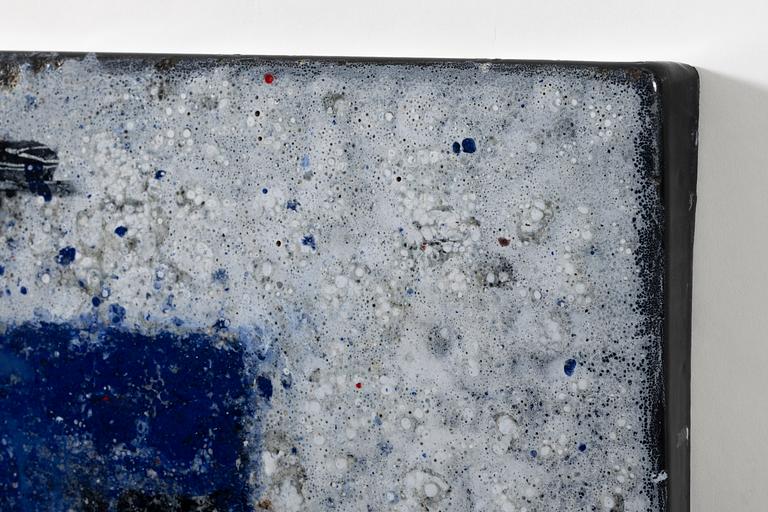 Stig Lindberg, Wall relief in enamelled sheet metal, Gustavsberg, 1960s.