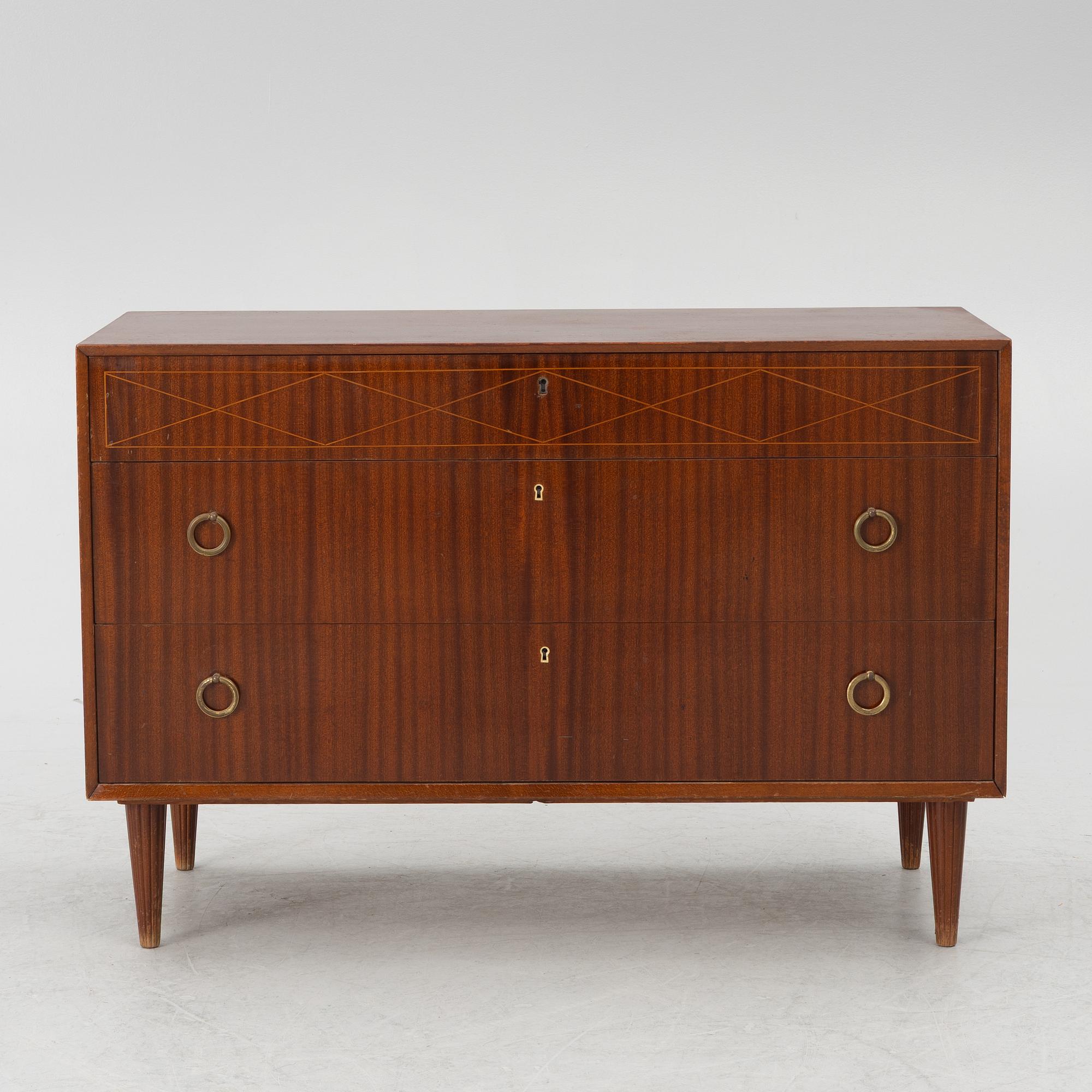 Chest of drawers, Swedish Modern, 1940s.