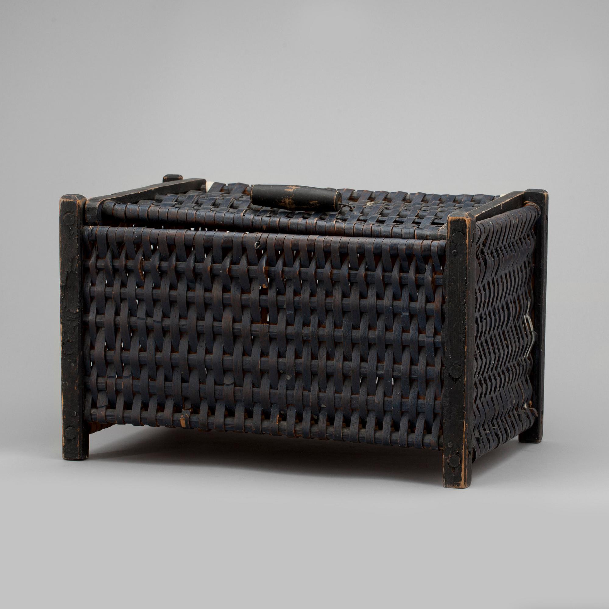 SPÅNKORG, allmoge, 1800-tal.