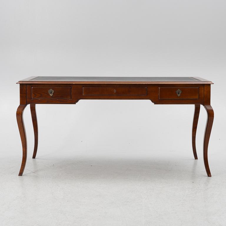 Grange, skrivbord samt stol, "Le Bureau La Fayette", Louis XV-stil, Frankrike, 1900-talets slut.