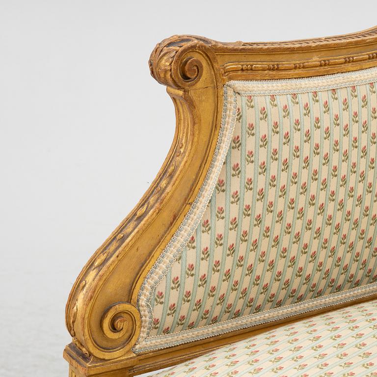 Fåtölj, Louis XVI-stil, 1800-talets slut.