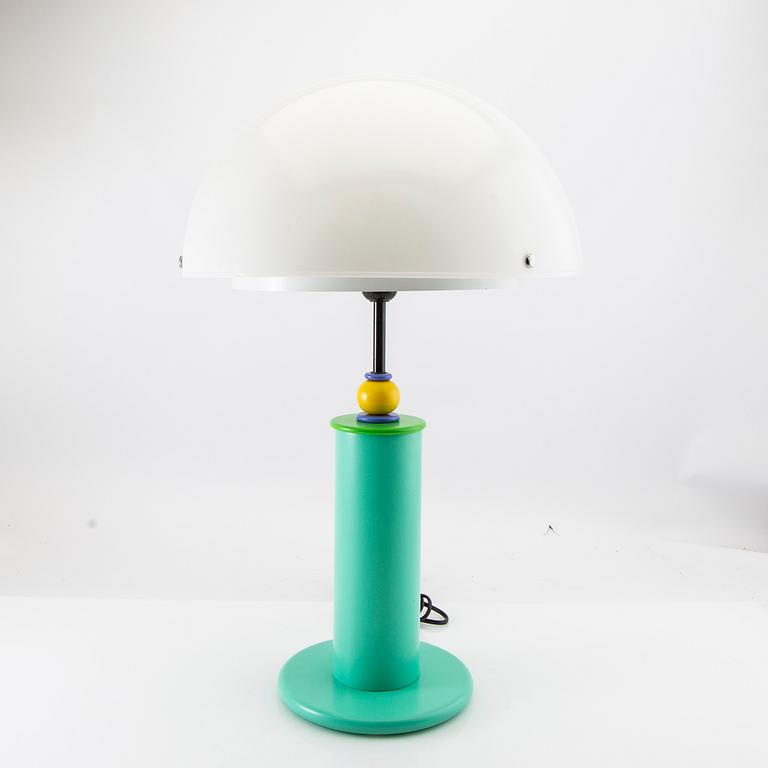 Olle Andersson bordslampa "Memphis" för Belysia AB Sweden 1980-tal.