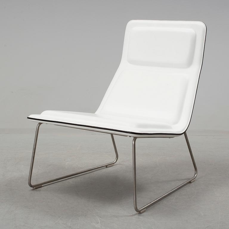 JASPER MORRISSON, a 'Low Pad Chair' from Cappellini, Italy.