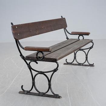 TRÄDGÅRDSSOFFA, smide, 1900-talets första hälft/mitt.