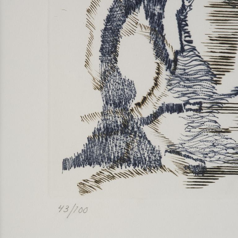 Arman, Untitled from: "Hommage aux Prix Nobel" (The Nobel Prize Portfolio).