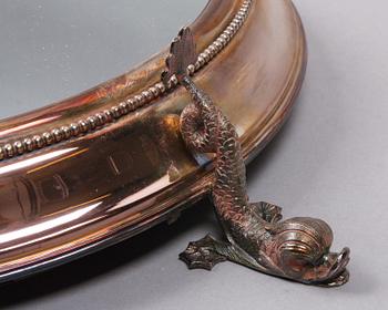 SPEGELPLATÅ, nysilver, tidigt 1900-tal.