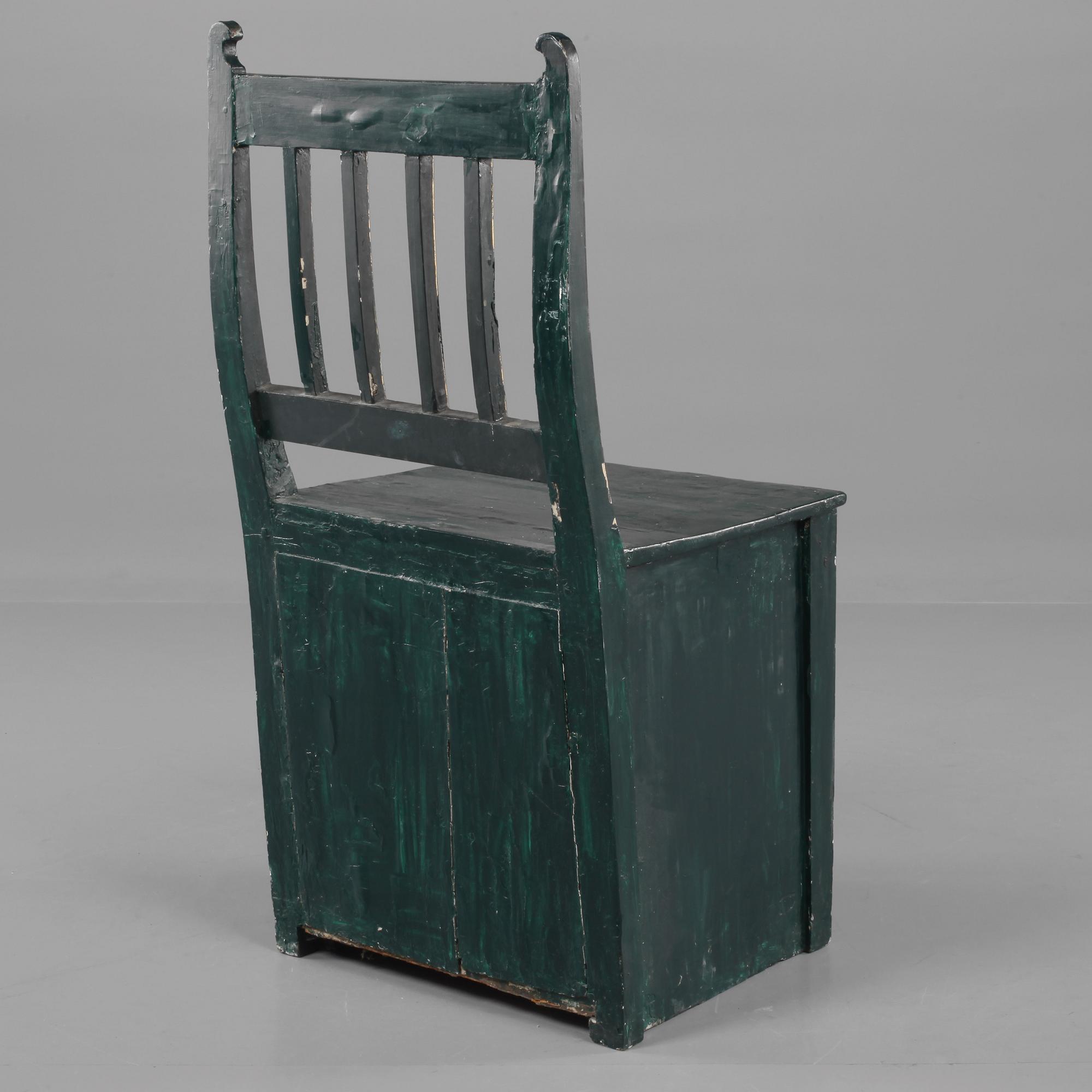 BYRÅSTOL, sent 1800-tal.