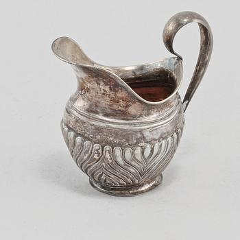 GRÄDDKANNA, silver, 1800-tal. Vikt 87 g.