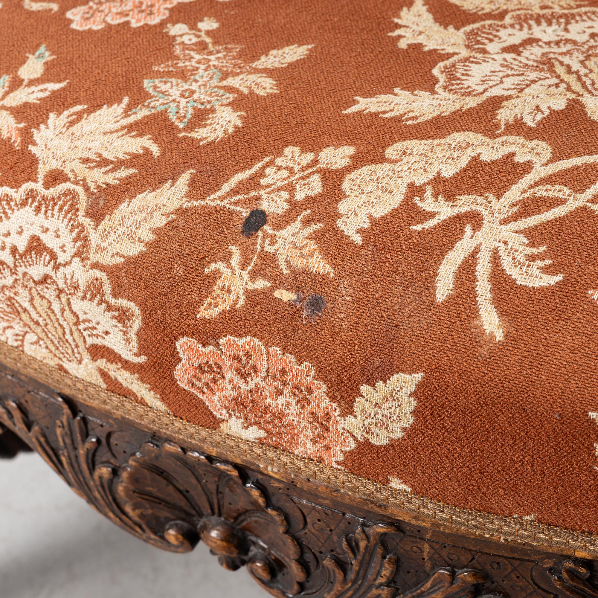 Armchair, Rococo, mid-18th century.