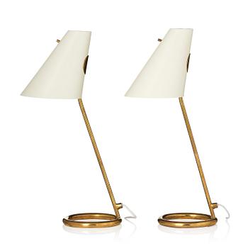 462. Hans-Agne Jakobsson, a pair of table lamps model B 90, Hans-Agne Jakobsson AB, Markaryd, 1960s.