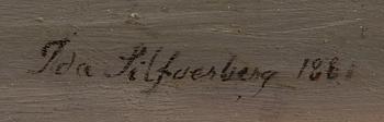 IDA GUSTAVA SILFVERBERG, "I bykstugan".