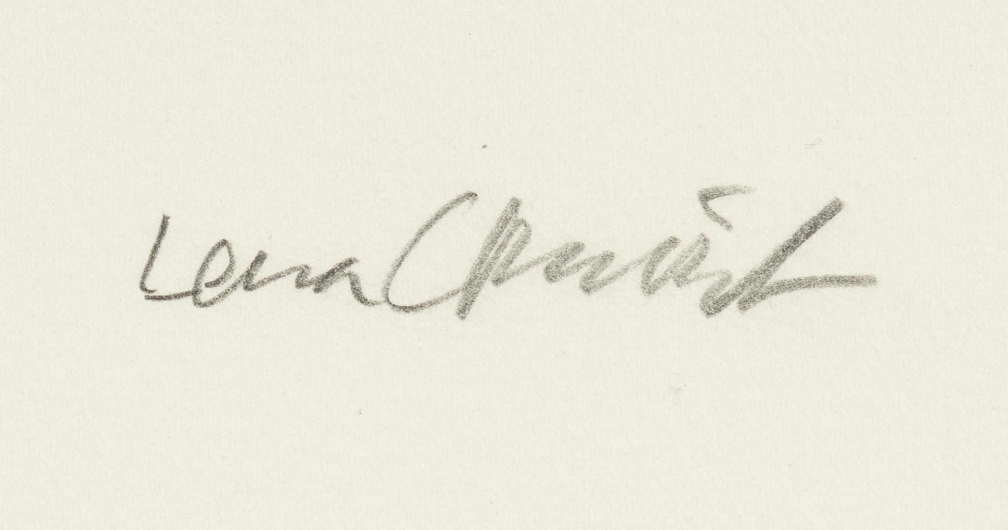 Lena Cronqvist, "I avskedsstunden".