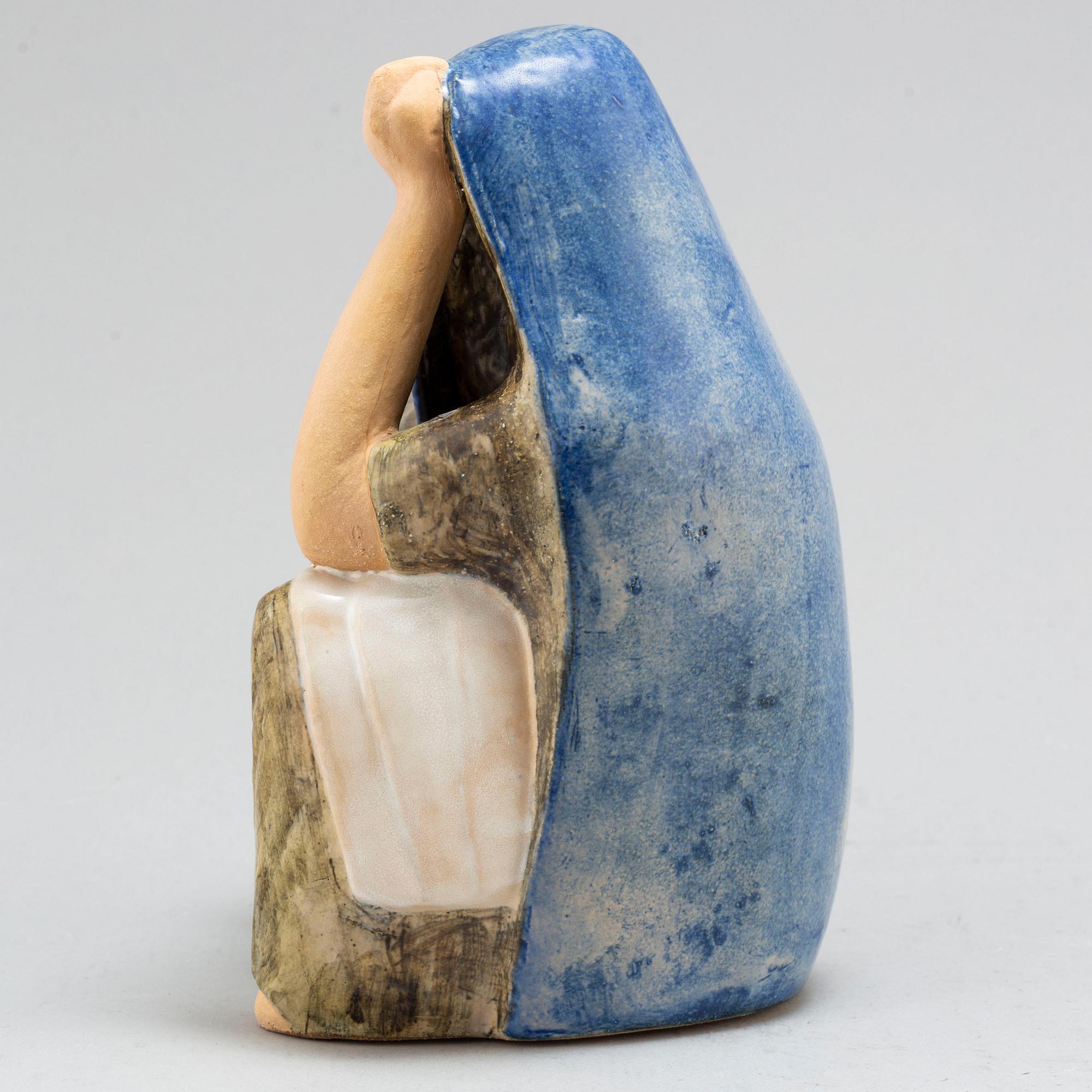 LISA LARSON, figurin, stengods, Gustavsberg.