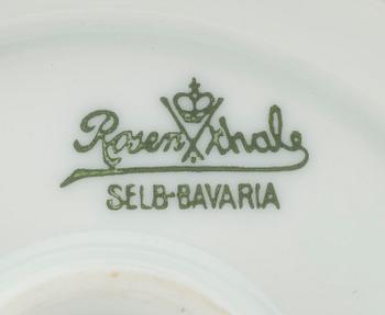 ROSENTHAL, FIGURIINEJÄ, 2 kpl, posliinia, "Spring" sekä "Charleston" Rosenthal 1900-luku.