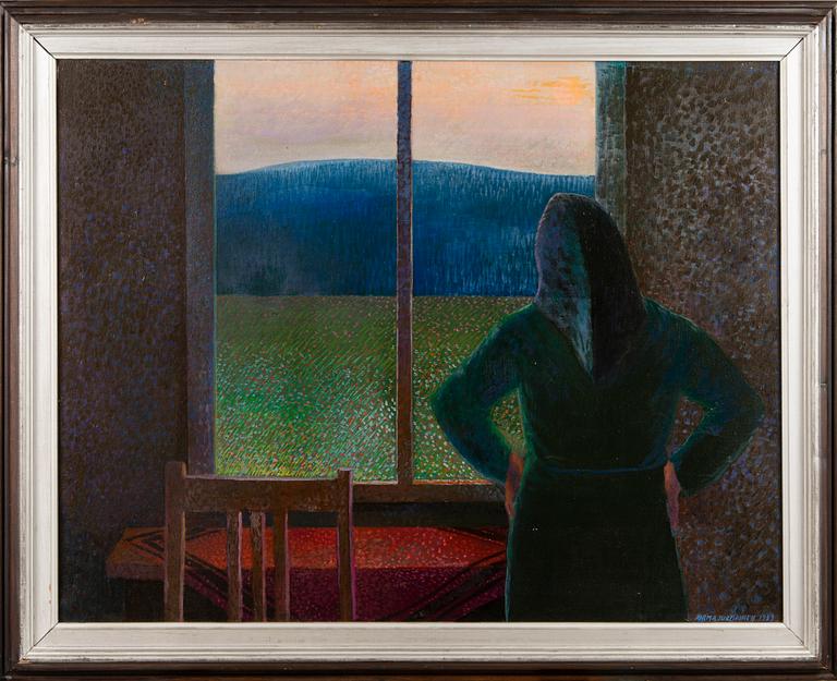 JORMA TURTIAINEN, oil on canvas, signed and dated 1983.