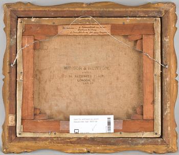 ARTHUR GILBERT, olja på duk, sign, 1800-tal.