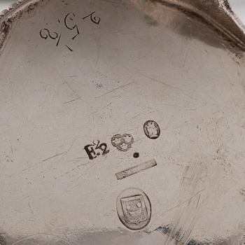 Petter Eneroth, mjölkkanna, silver, Stockholm 1787, gustaviansk.