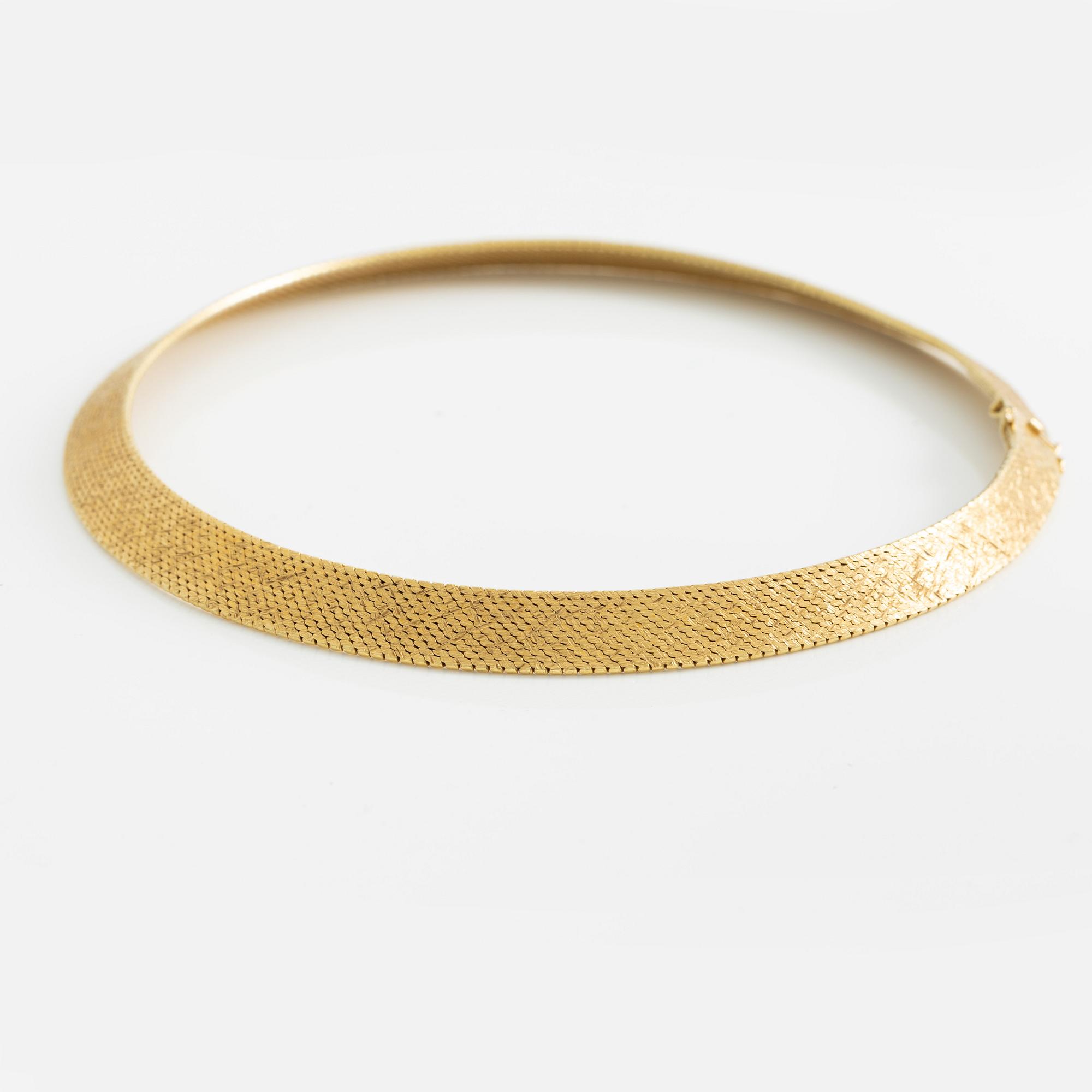 Necklace, 18K gold.