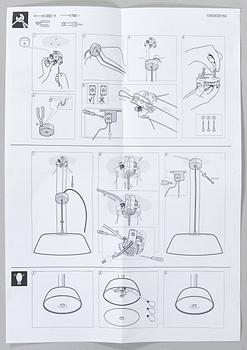 Arne Jacobsen, kattovalaisin "Stelling pendant" Louis Poulsen Tanska, 2002.