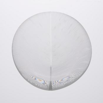 TAPIO WIRKKALA, SKÅL, "Sulka" (Fjäder), signerad Tapio Wirkkala, Iittala.