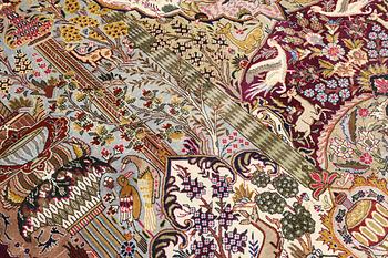 A carpet, Kashmar, approx. 387 x 300 cm.