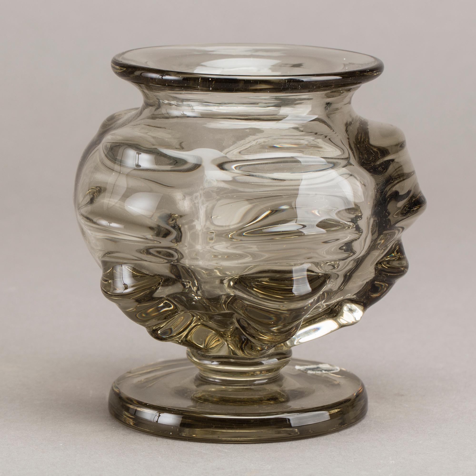 VASER 2 st, Eda Glasbruk, 1940-50-tal.