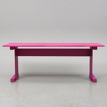 FREDRIK PAULSEN, a table executed for the Design bar "Fredriks Fun Fair" at the Stockholm Furniture and Light Fair, 2020.