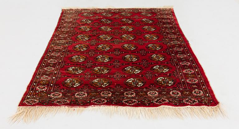Matta, Tekke, Turkmen, semaintik, ca 144 x 114 cm.