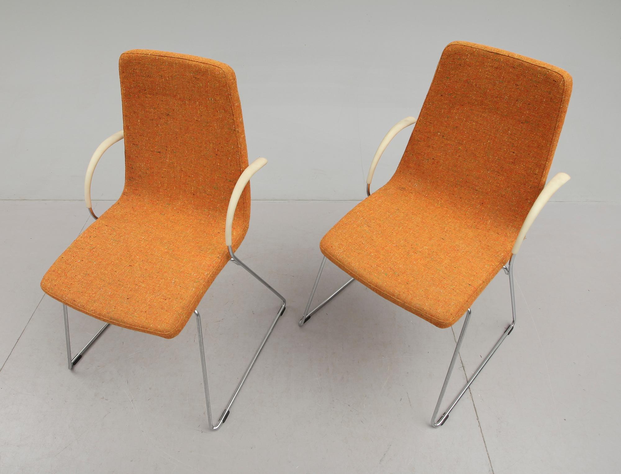 KARMSTOLAR, 1 par, Yrjö Kukupova, Finland, 1900-/2000-tal.