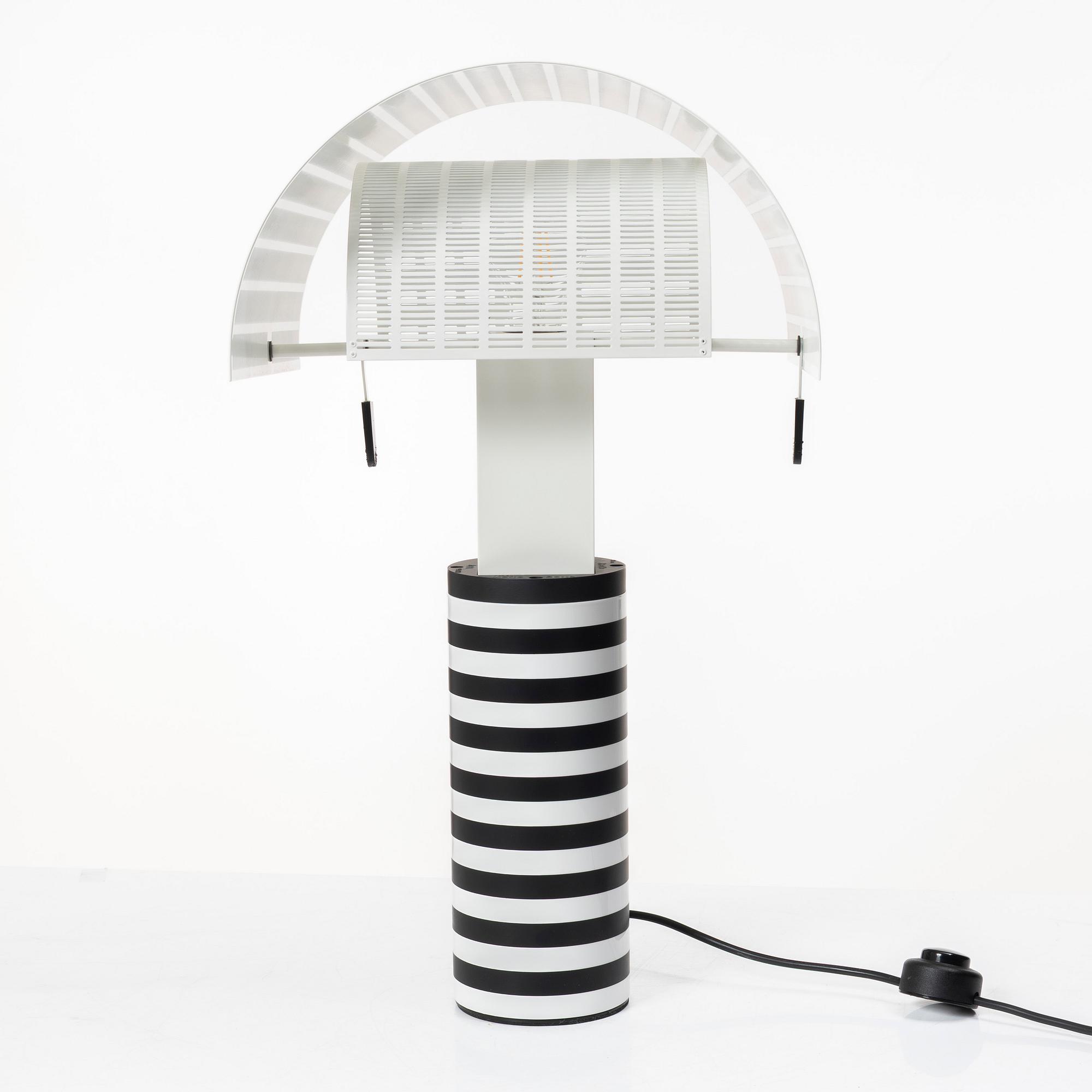 Mario Botta, a table lamp, "Shogun", Artemide, Italy, contemporary.