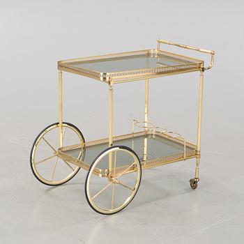 A tea trolley, second half of the 20th century.