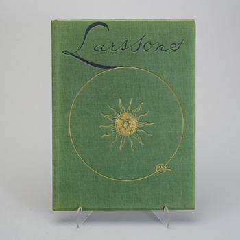 BÖCKER, 3 st, Carl Larsson, "Åt Solsidan", "Andras barn", "Larssons".