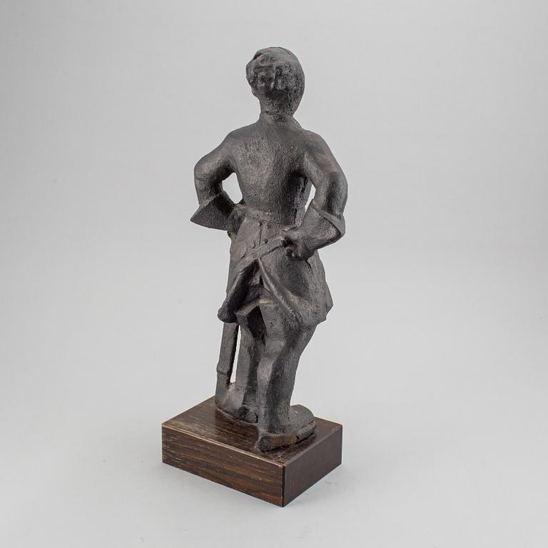 ALLAN EBELING, skulptur, gjutjärn.