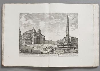 JEAN BARBAULT (1718-1762), DOMENICO MONTAGU (d.1767), Les Plus Beaux Edifices De Rome Moderne, Rom 1763.