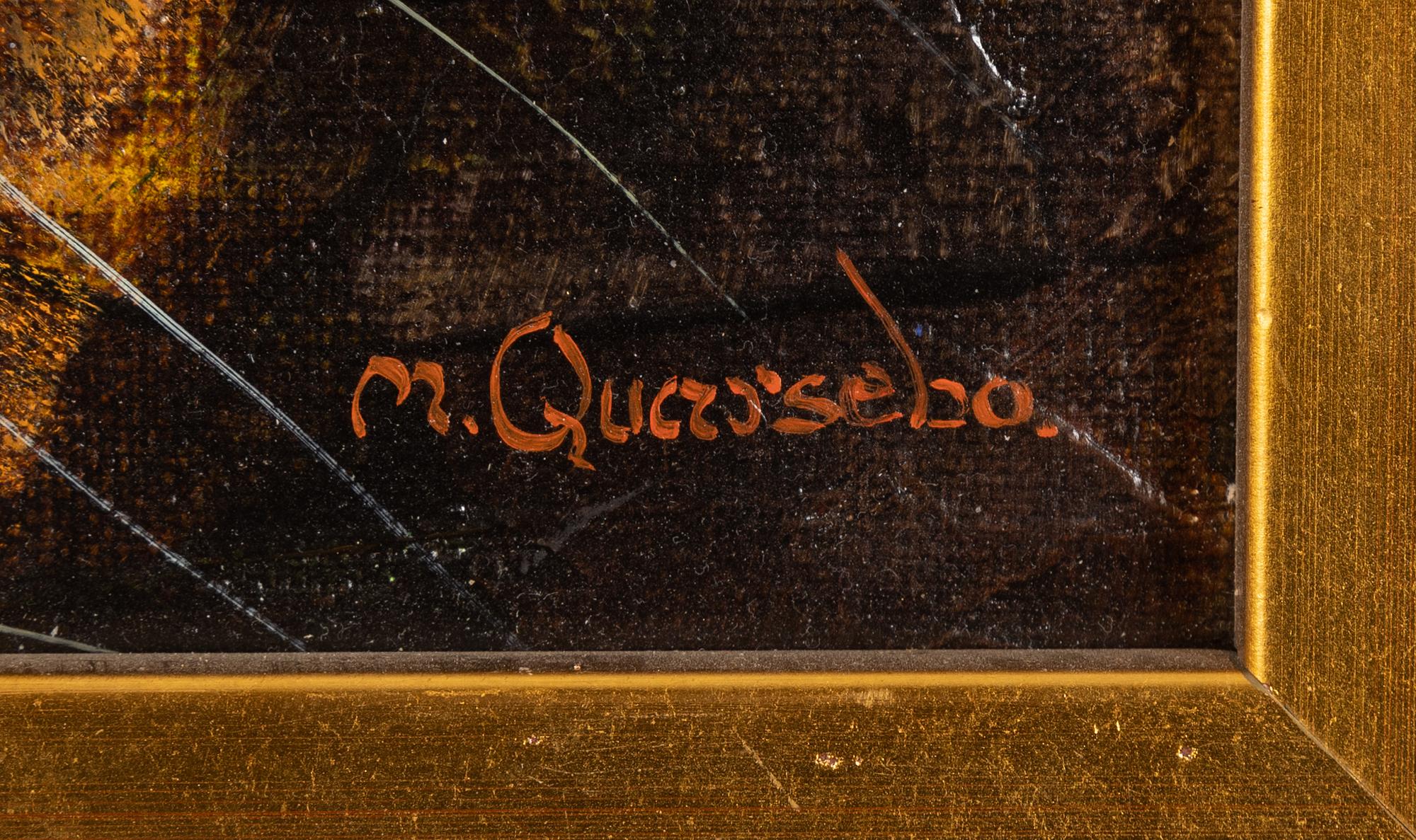 Michael Qvarsebo, oil on canvas, signed.
